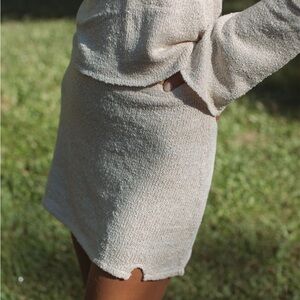 Indigo Luna Paloma mini skirt in ‘cloud cream’. Size xs/s NWT.